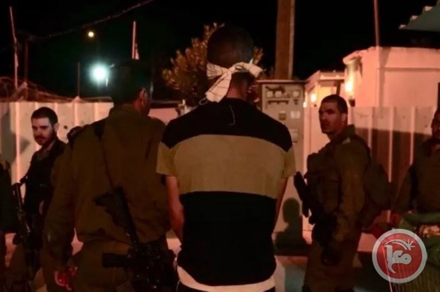 The occupation arrests a young man from the village of Jabal Mukaber