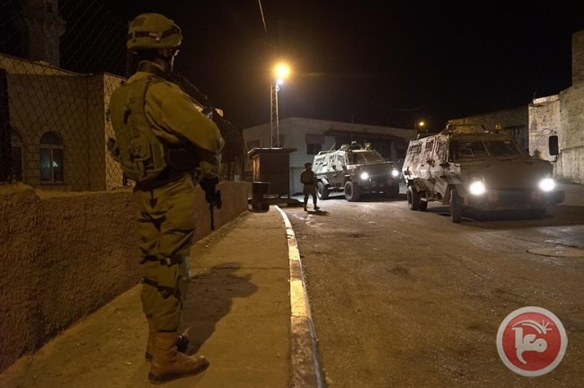 الاحتلال يدعي اعتقال 4 فلسطينيين بتهمة إطلاق النار على مستوطنة أفرات
