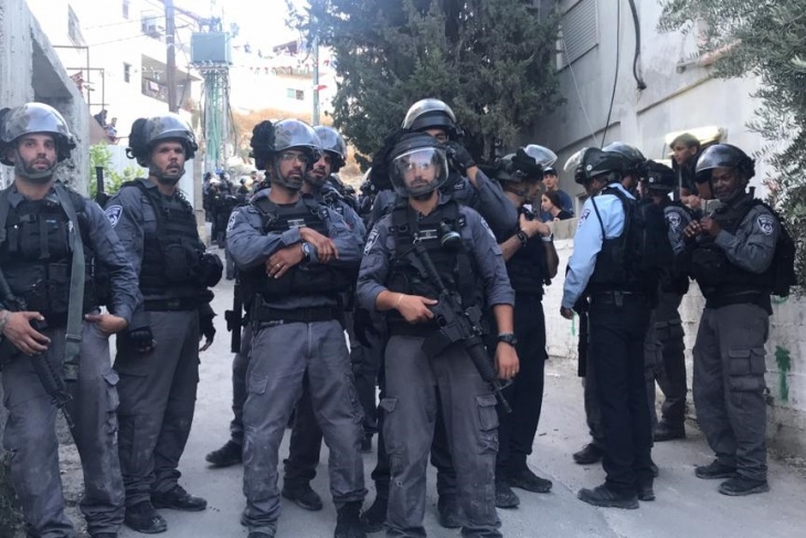 Issawiya stormed and 4 young men were arrested