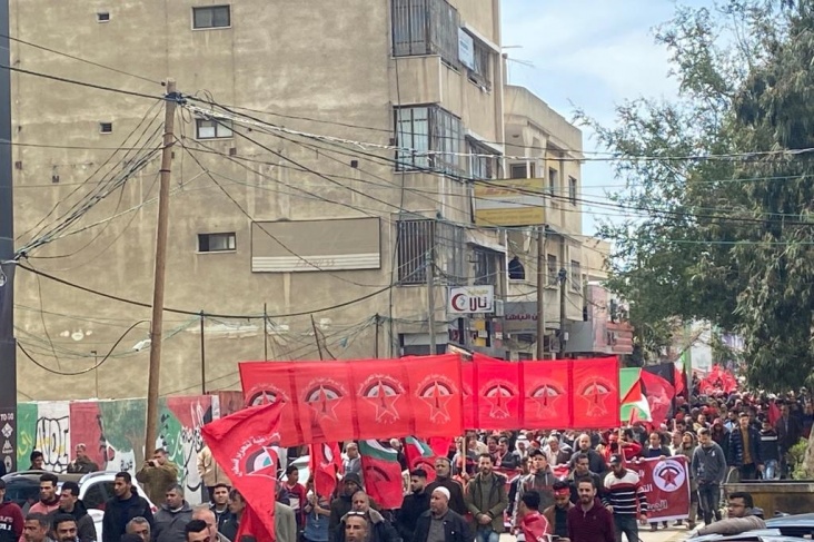 "Democracy"  Condemns the execution of two young men in Ramallah and calls for the perpetuation of the confrontation with the occupation